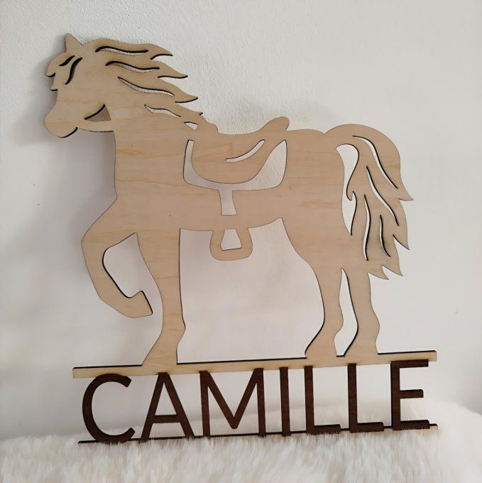 Déco Cheval et prénom 