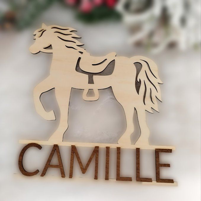 Déco Cheval et prénom 