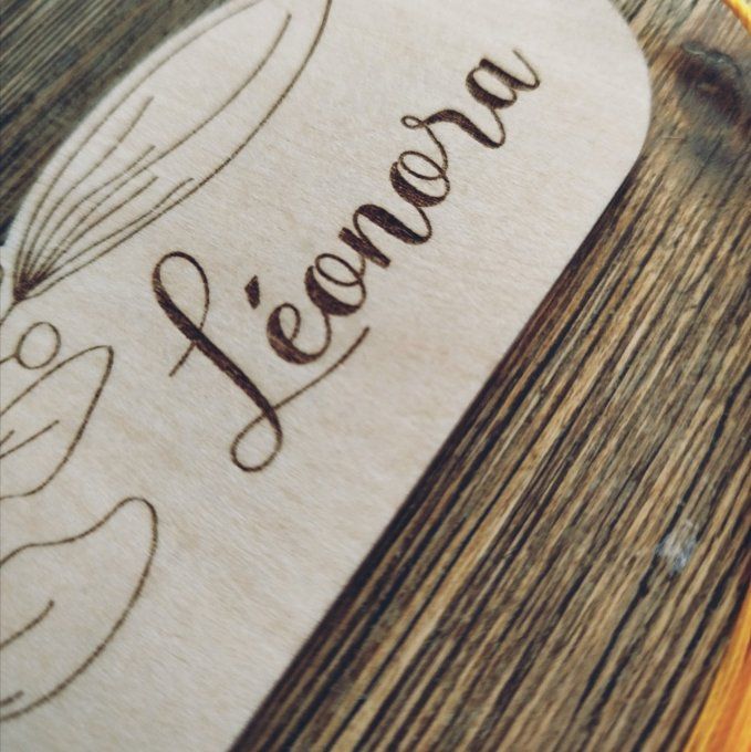 Marque pages floral