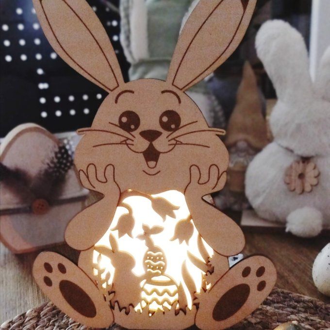Lapin illuminé modèle 2