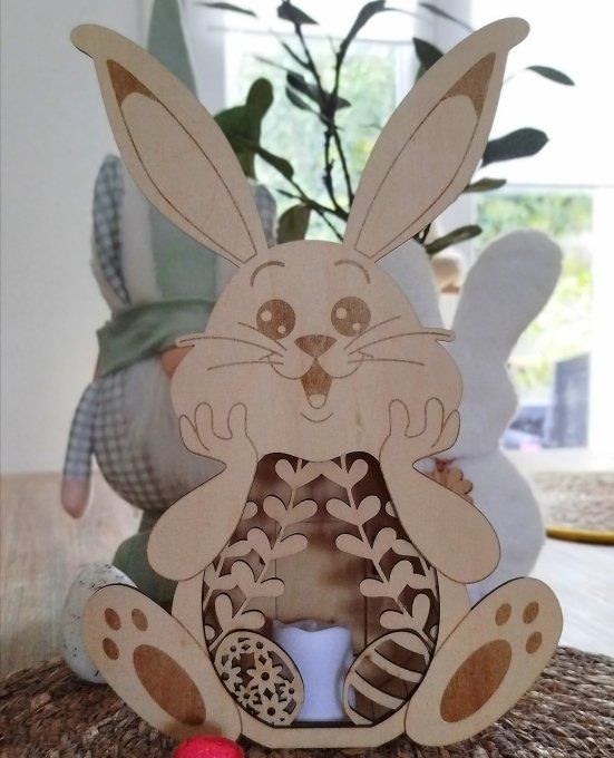 Lapin illuminé modèle 1