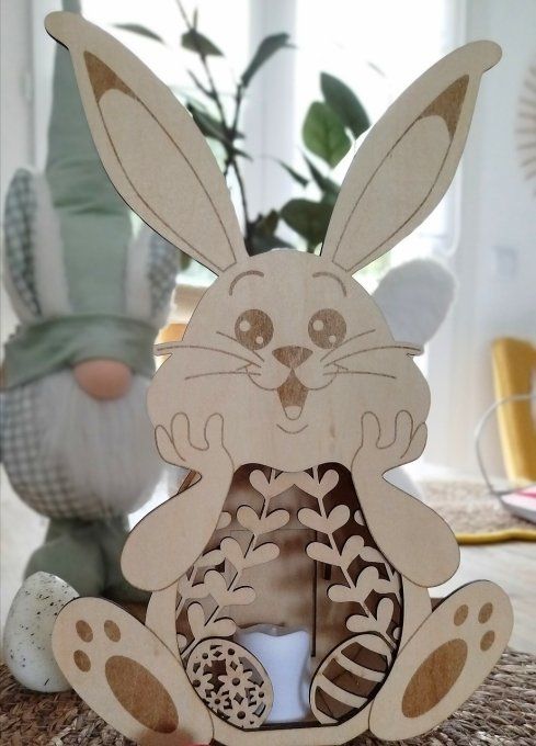 Lapin illuminé modèle 1