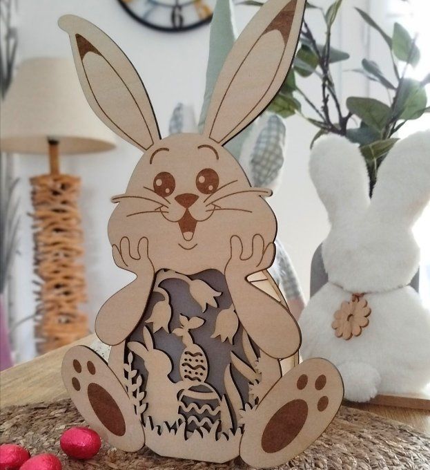 Lapin illuminé modèle 2