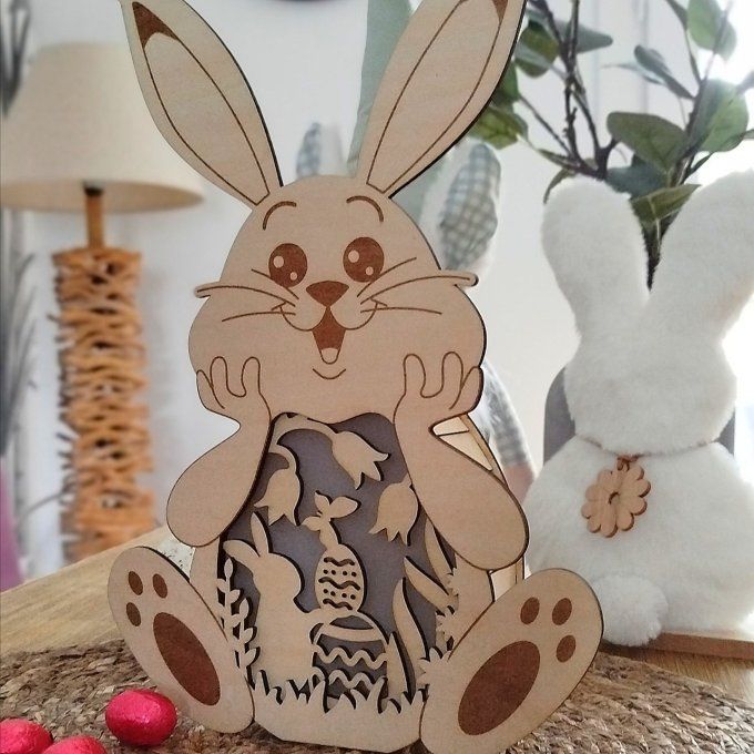 Lapin illuminé modèle 2