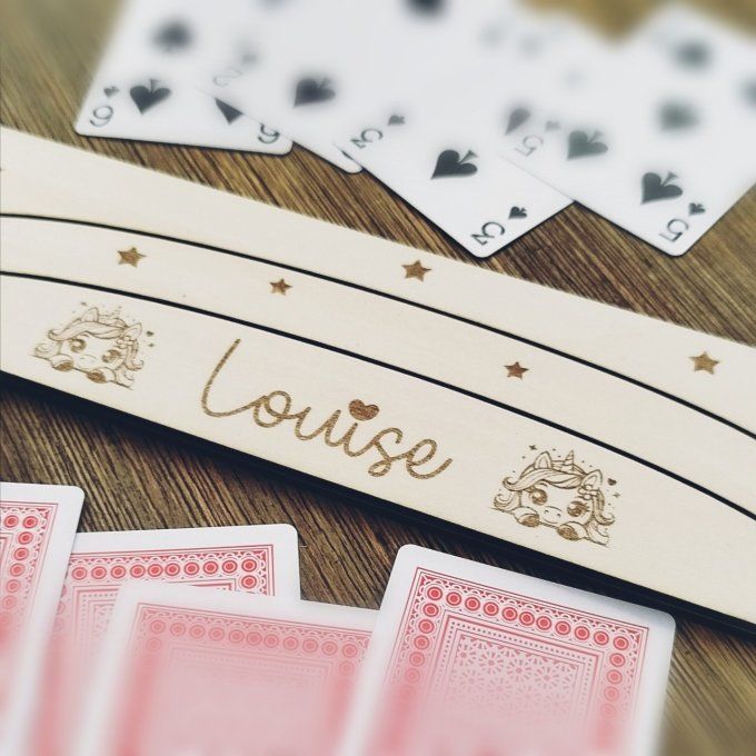 Support de cartes personnalisé 