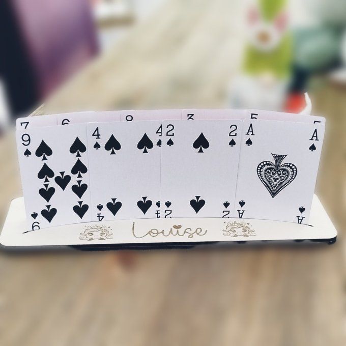 Support de cartes personnalisé 