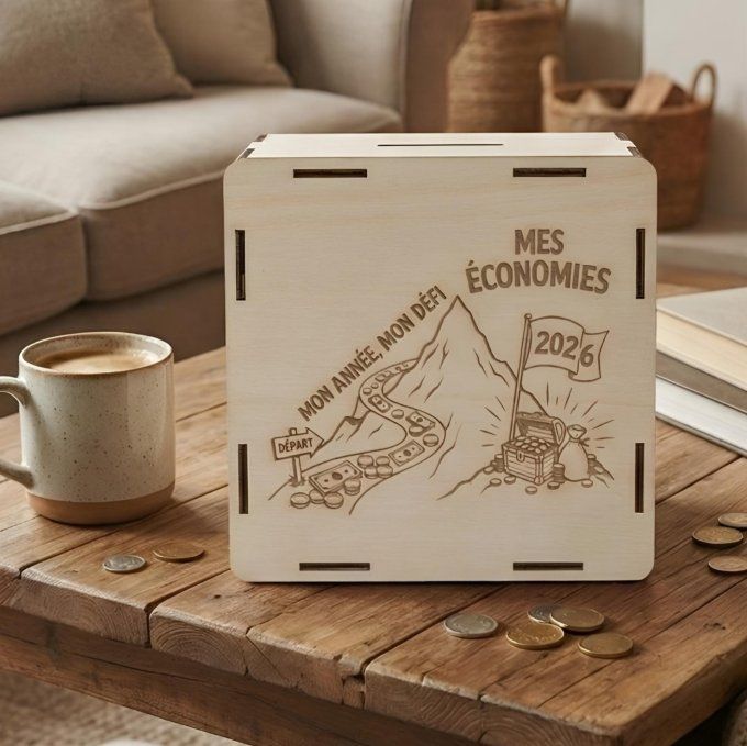 Tirelire Objectif personnalisée