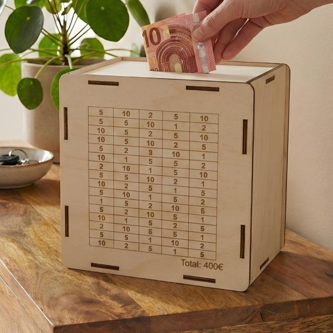 Tirelire Kawaii - Objectif 400€ : Mes Petites Économies