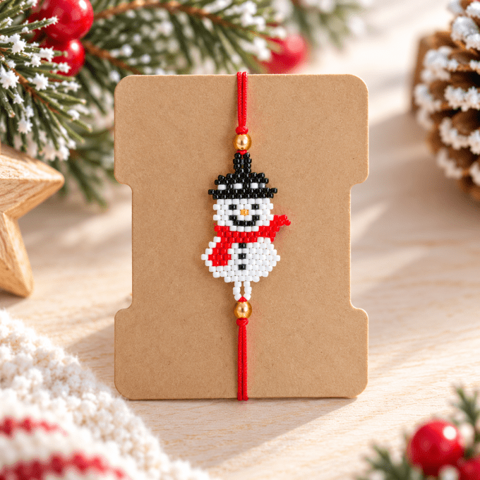 Bracelets de Noël en perles – Petits cadeaux à offrir