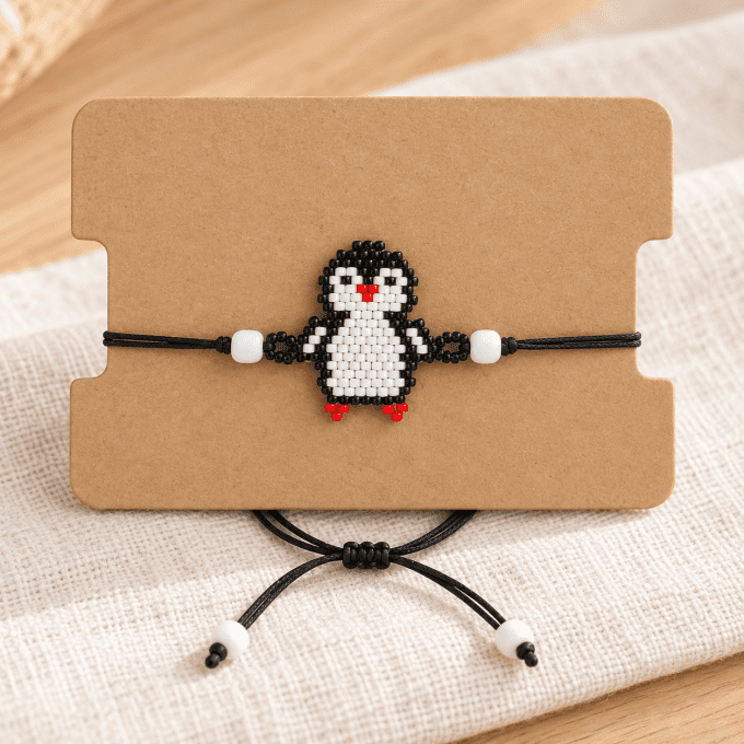 Bracelets fantaisie en perles – Renne, pain d'épices et animaux