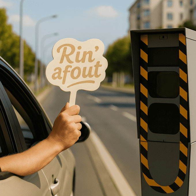 Pancarte en bois Rin'afout